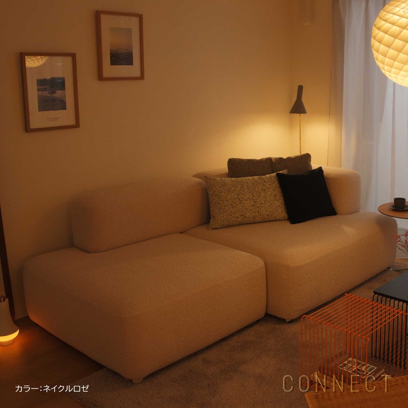 FRITZ HANSEN（フリッツ・ハンセン） / ALPHABET SOFA（アルファベットソファ） / PL210-4 / Karakorum / W2100 / 全7色