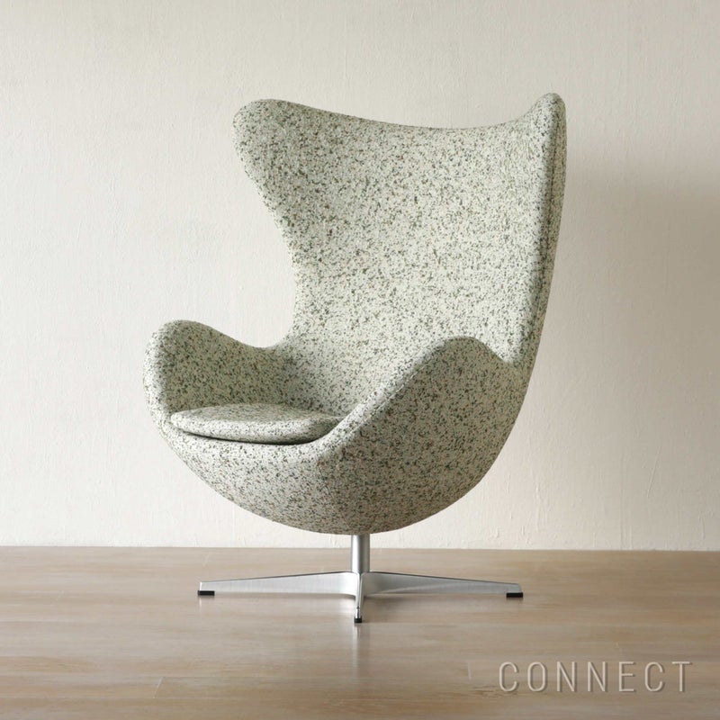【数量限定】FRITZ HANSEN（フリッツ・ハンセン） / EGG（エッグチェア）Atom Edition / ラウンジチェア / Atom 0124 / ステンレススチール脚（サテン仕上げ）