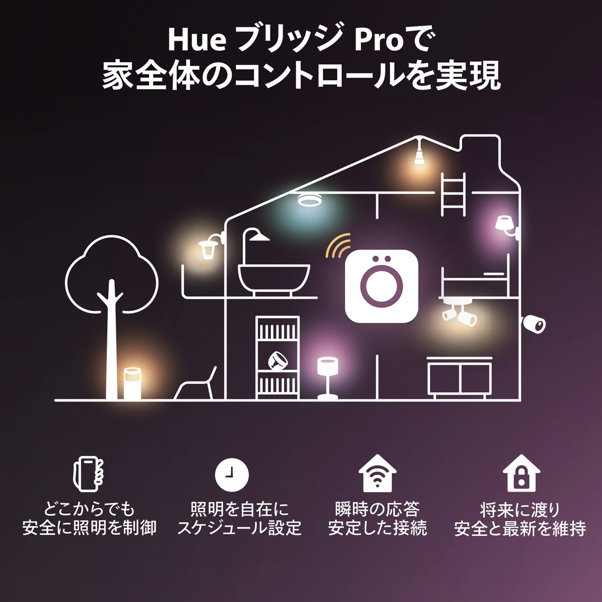 Philips Hue（フィリップスヒュー） / ブリッジPro / ワイヤレススイッチ / スマートリモコン
