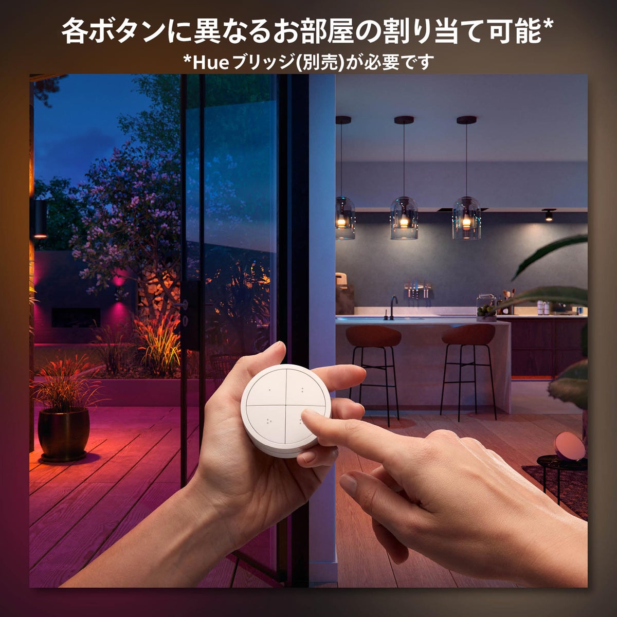 Philips Hue（フィリップスヒュー） / ダイヤルスイッチ / スマートリモコン / 人感センサー