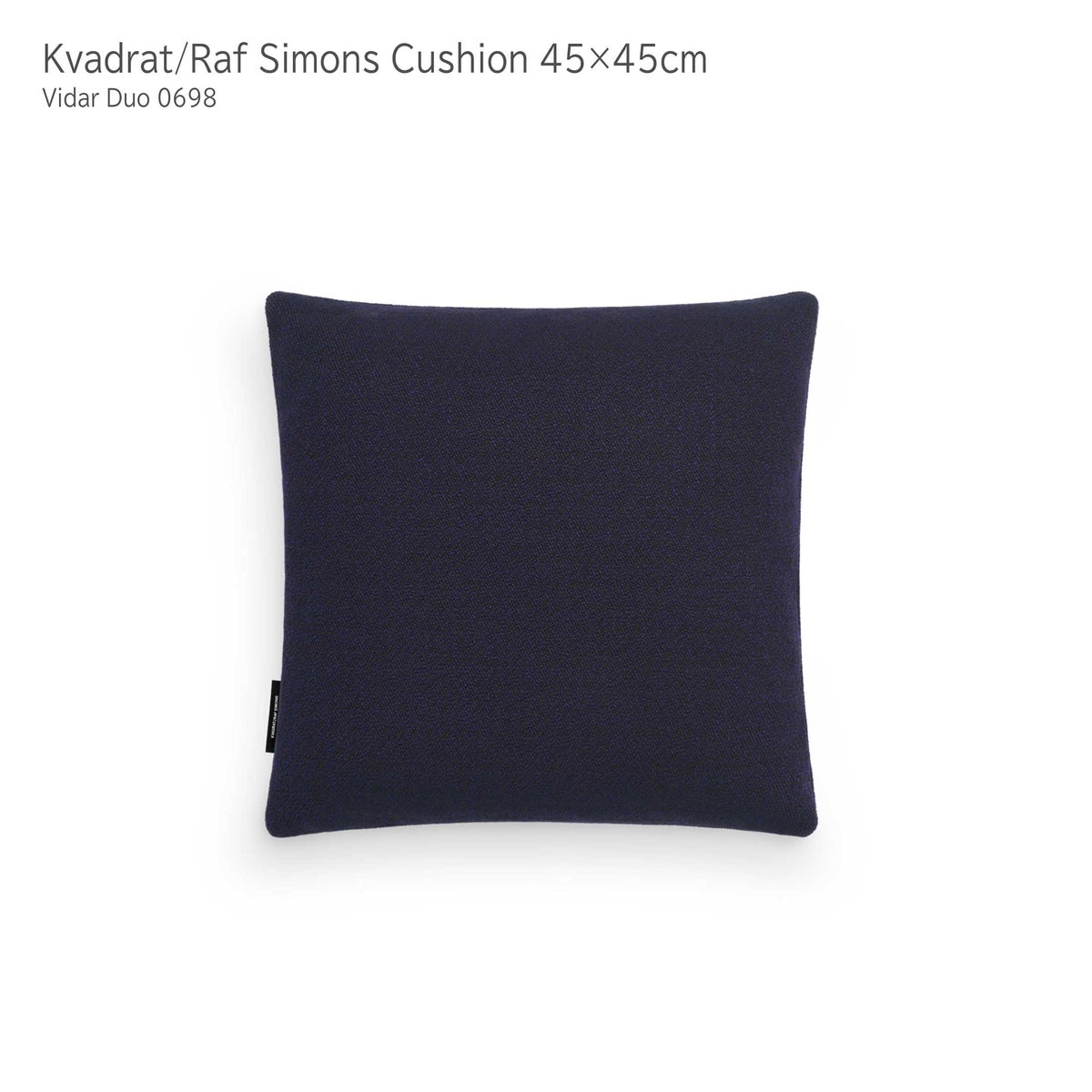 Kvadrat / Raf Simons（クヴァドラ / ラフ・シモンズ） / クッション45×45cm / Vidar Duo  (ヴィダー デュオ） / アクセサリー