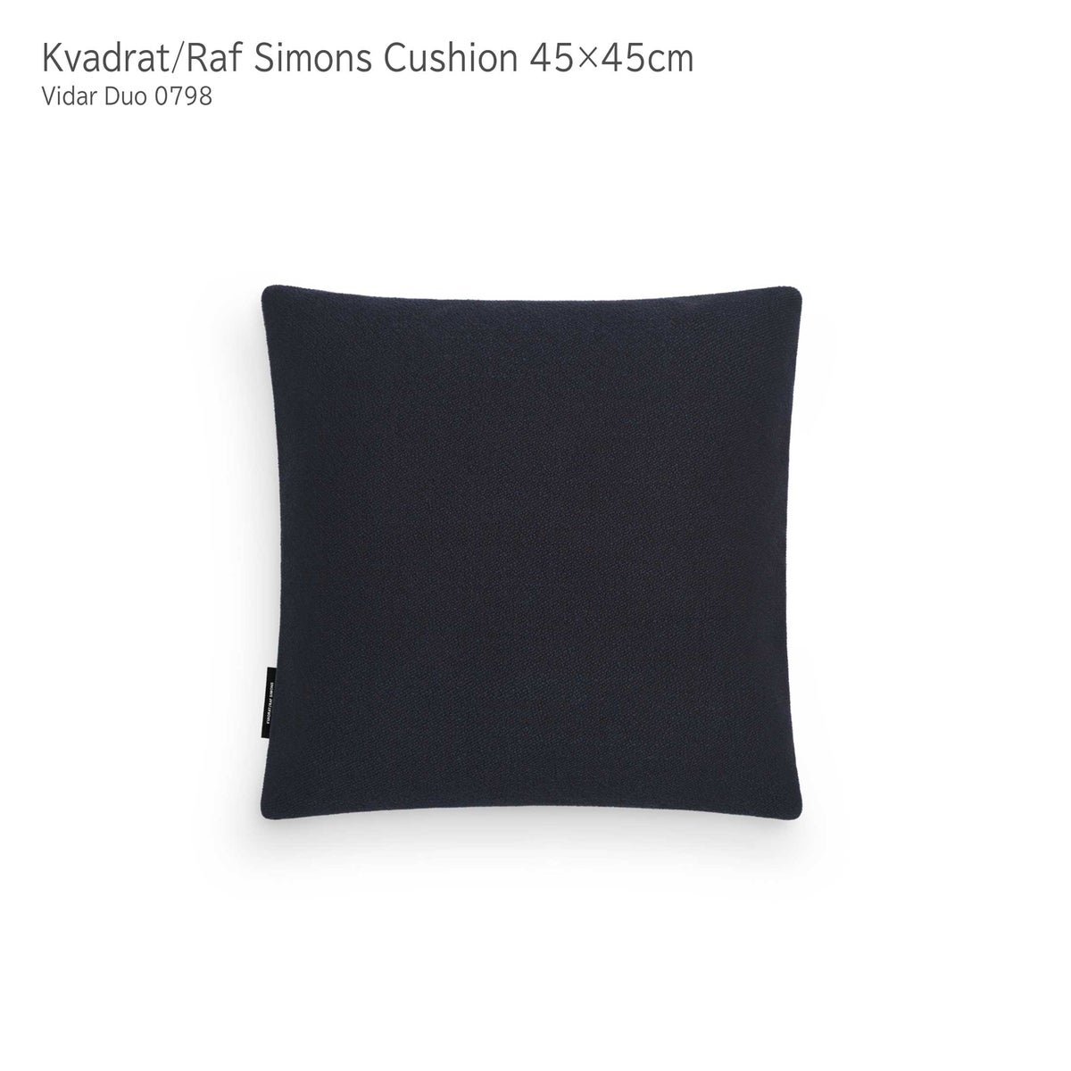 Kvadrat / Raf Simons（クヴァドラ / ラフ・シモンズ） / クッション45×45cm / Vidar Duo  (ヴィダー デュオ） / アクセサリー