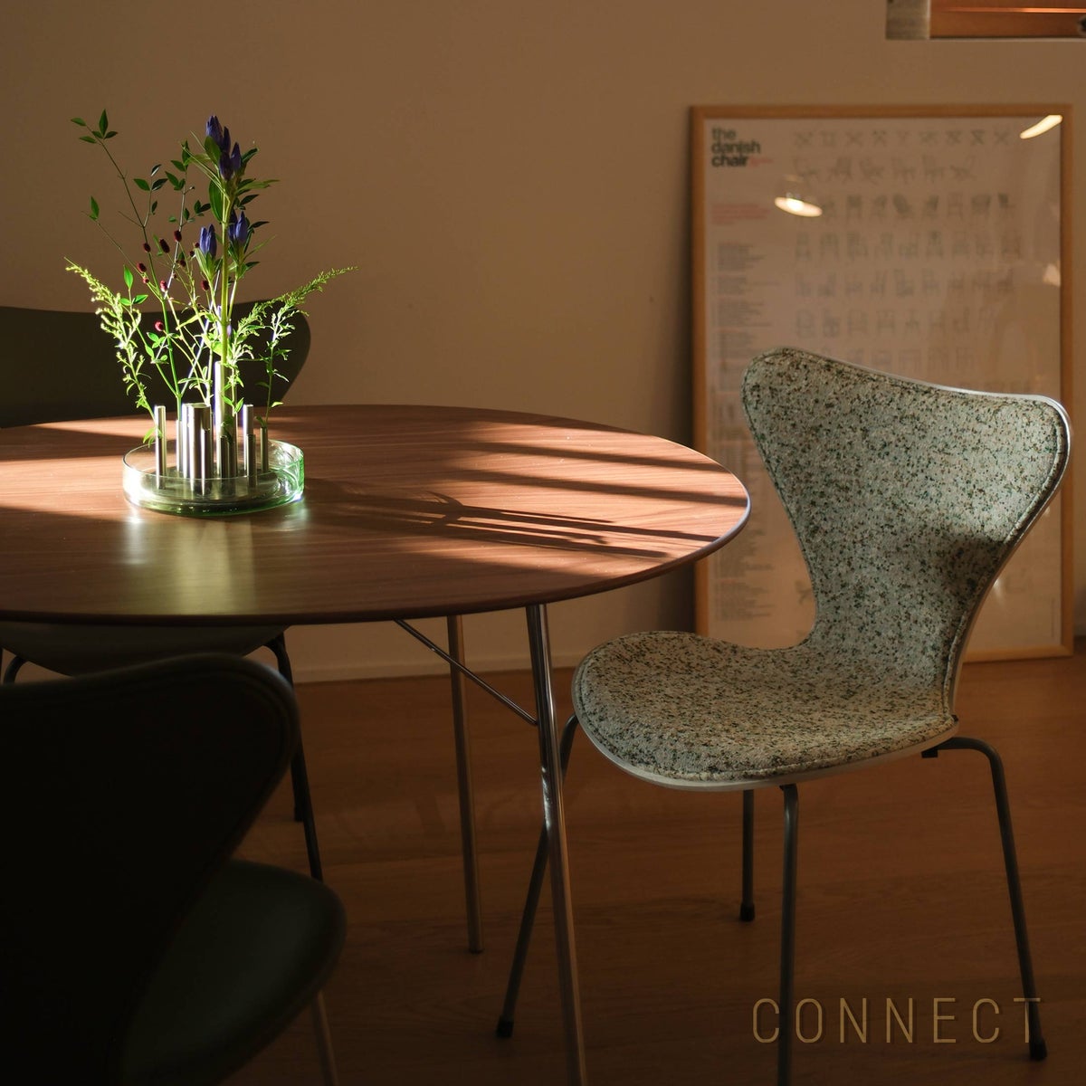 【数量限定】FRITZ HANSEN（フリッツ・ハンセン） / SERIES 7（セブンチェア）Atom Edition / ライトベージュ / カラードアッシュ / Atom 0124 / フロントパディング