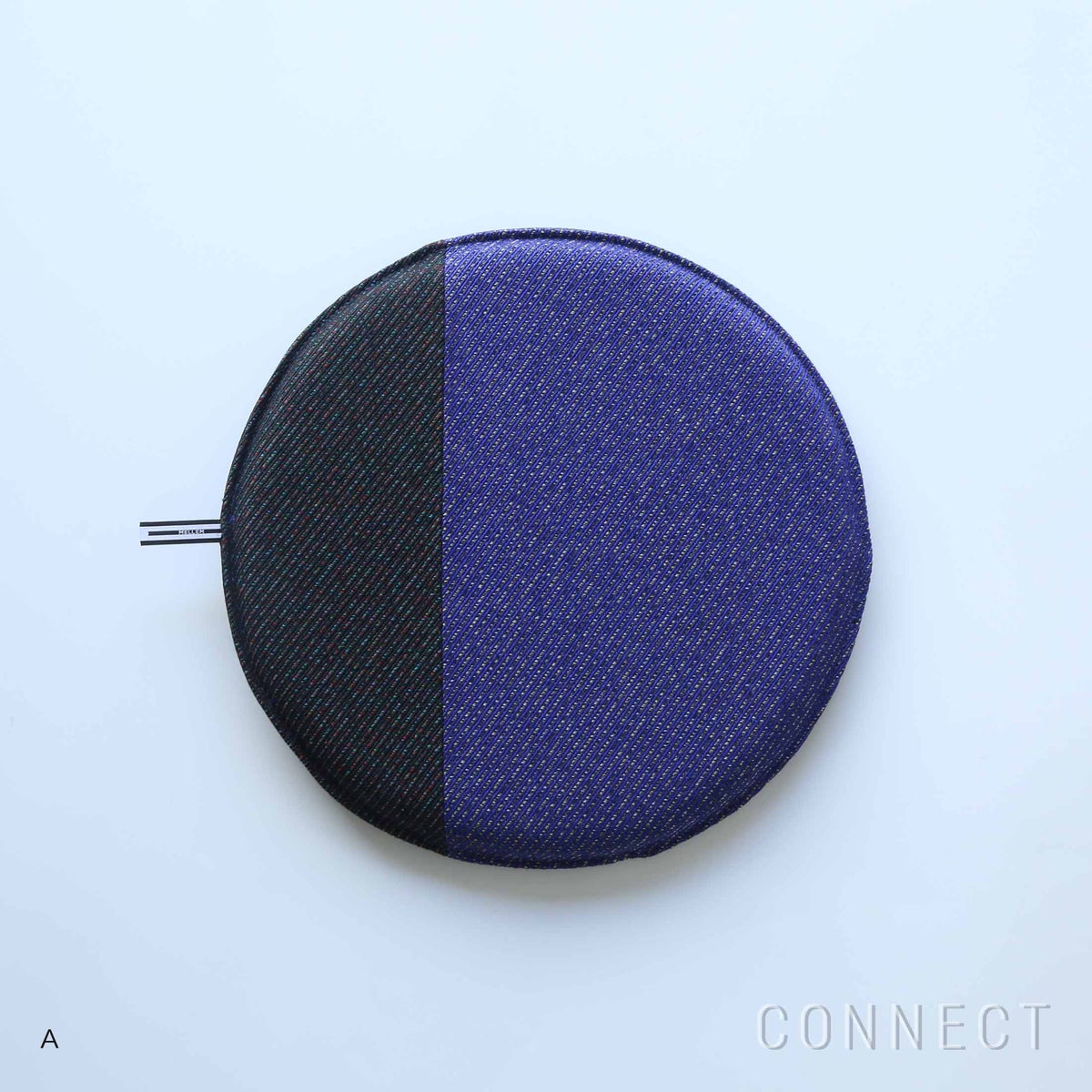 【一点もの】MELLEM（メレム） / Kvadrat/Raf Simons（クヴァドラ/ラフ・シモンズ） / ラウンドシートクッション / Masai（マサイ） アソート / 全2色 / クッション