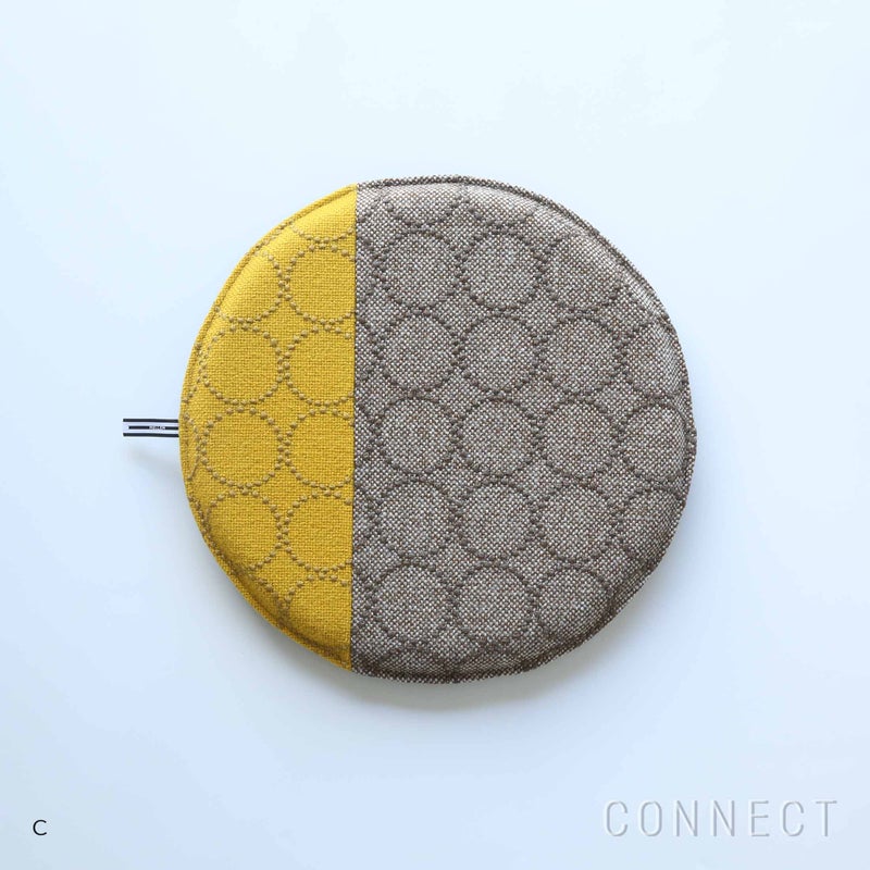 【一点もの】MELLEM（メレム） / Kvadrat（クヴァドラ） / ラウンドシートクッション / Tambourine Hallingdal（タンバリンハリンダル） アソート / 全4色 / クッション