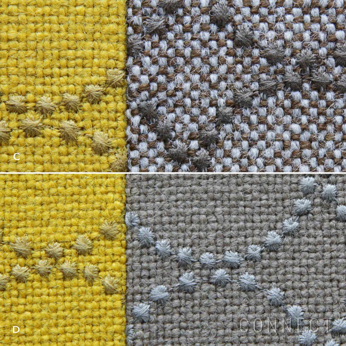 【一点もの】MELLEM（メレム） / Kvadrat（クヴァドラ） / ラウンドシートクッション / Tambourine Hallingdal（タンバリンハリンダル） アソート / 全4色 / クッション
