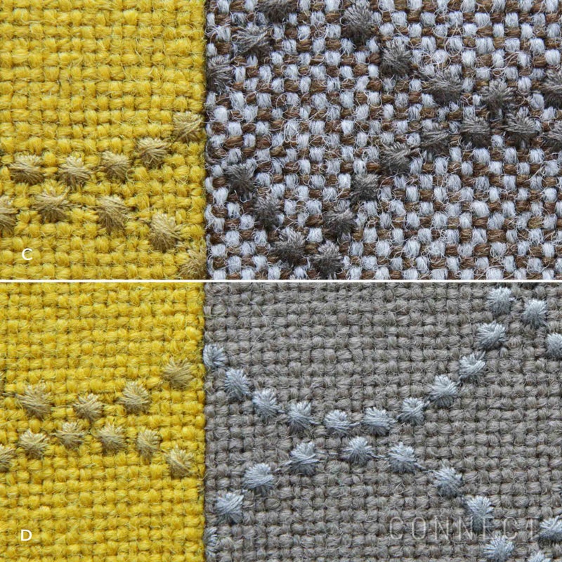 【一点もの】MELLEM（メレム） / Kvadrat（クヴァドラ） / ラウンドシートクッション / Tambourine Hallingdal（タンバリンハリンダル） アソート / 全4色 / クッション