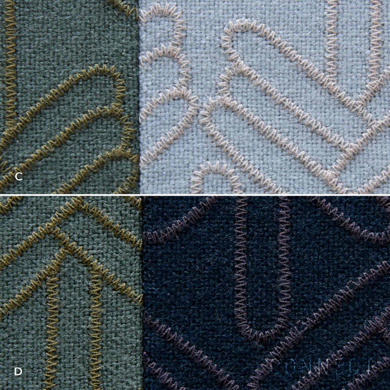 【一点もの】MELLEM（メレム） / Kvadrat（クヴァドラ） / ラウンドシートクッション / Stick Tree（スティックツリー） アソート / 全6色 / クッション