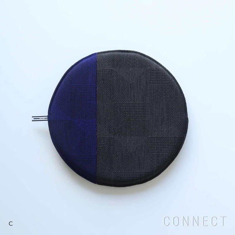 【一点もの】MELLEM（メレム） / Kvadrat（クヴァドラ） / ラウンドシートクッション / Crystal Field（クリスタルフィールド） アソート / 全4色 / クッション