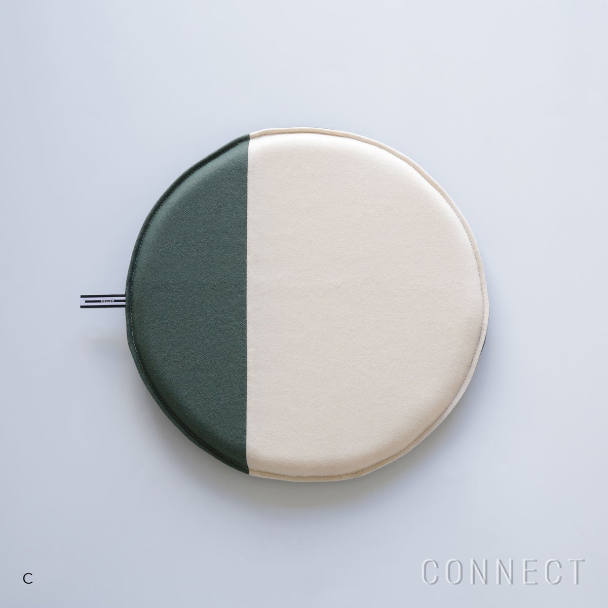 【一点もの】MELLEM（メレム） / Kvadrat（クヴァドラ） / ラウンドシートクッション / Forest Nap（フォレストナップ） アソート / 全4色 / クッション