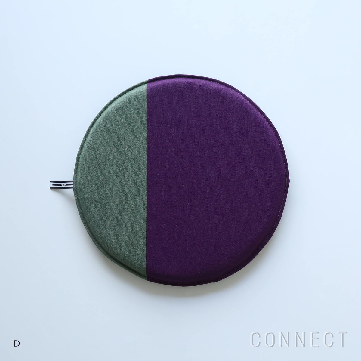 【一点もの】MELLEM（メレム） / Kvadrat（クヴァドラ） / ラウンドシートクッション / Forest Nap（フォレストナップ） アソート / 全4色 / クッション