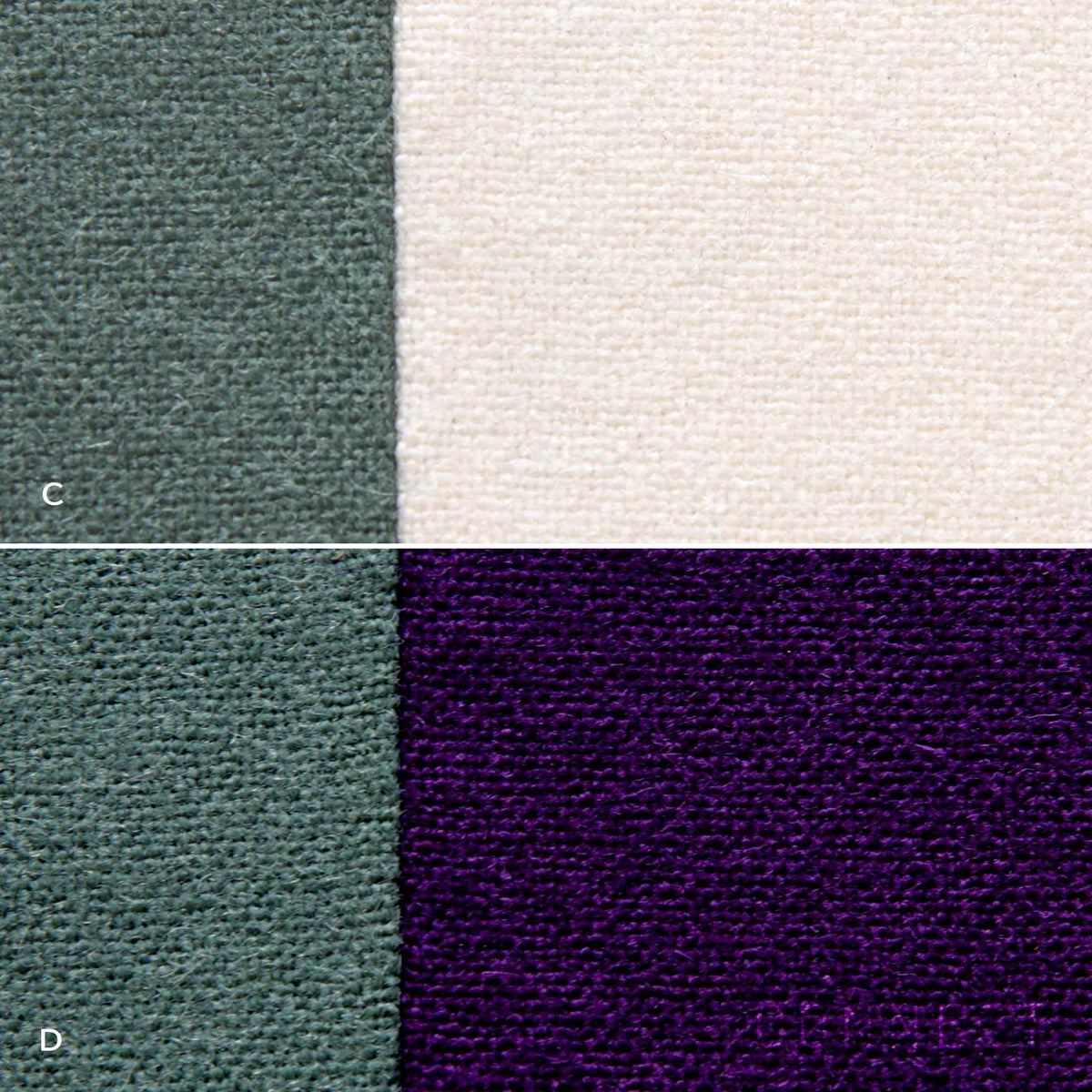 【一点もの】MELLEM（メレム） / Kvadrat（クヴァドラ） / ラウンドシートクッション / Forest Nap（フォレストナップ） アソート / 全4色 / クッション