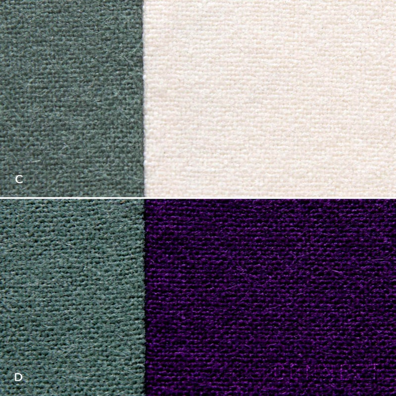 【一点もの】MELLEM（メレム） / Kvadrat（クヴァドラ） / ラウンドシートクッション / Forest Nap（フォレストナップ） アソート / 全4色 / クッション