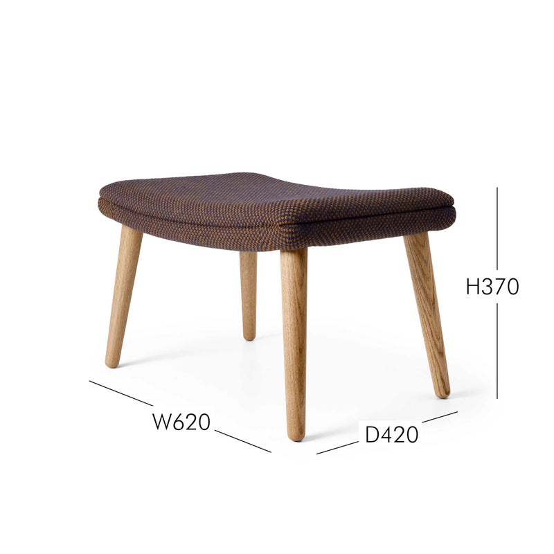 CARL HANSEN & SON（カール・ハンセン＆サン） / ND550F フットスツール / オーク材・オイル仕上げ / Sisu 0785