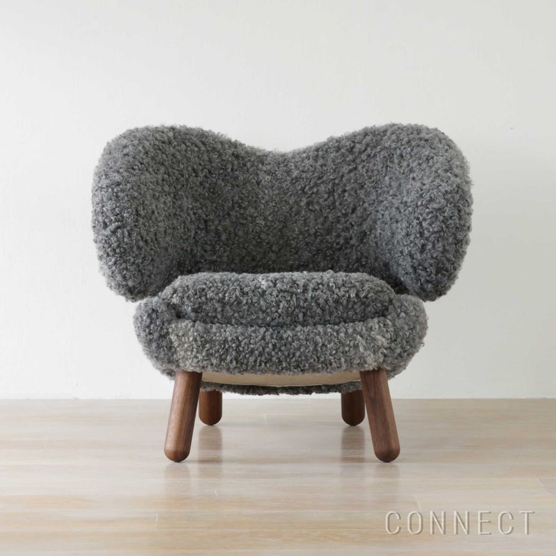 HOUSE OF FINN JUHL（ハウス・オブ・フィンユール） / PELICAN CHAIR W（ペリカンチェア） / ウォルナット材・オイル仕上げ / in Gotland Sheepskin returns