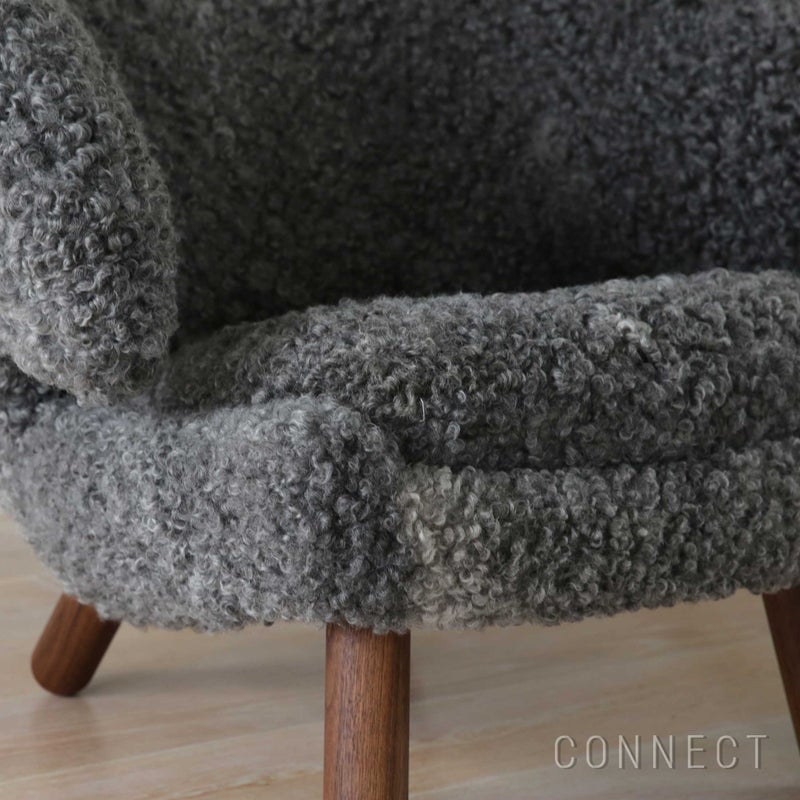 HOUSE OF FINN JUHL（ハウス・オブ・フィンユール） / PELICAN CHAIR W（ペリカンチェア） / ウォルナット材・オイル仕上げ / in Gotland Sheepskin returns
